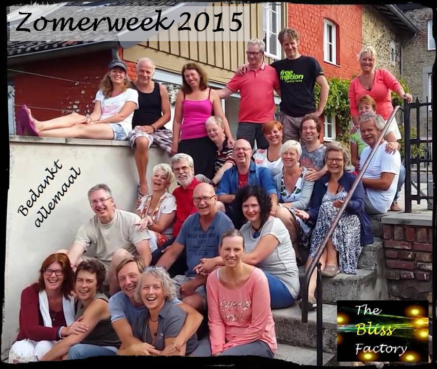 impressie zomerweek 2015 - groep